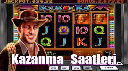 Book of Ra Slot Kazanma Saatleri